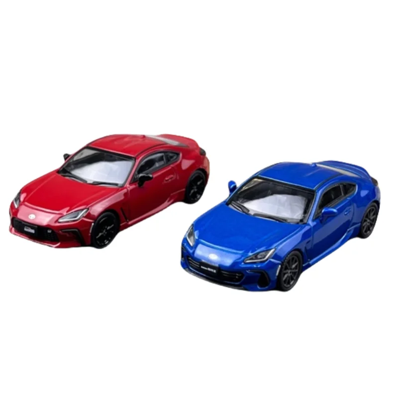 Модель из сплава 1:64 для Toyota GR86 ZN8 Subaru BRZ детская коллекция декоративных игрушек