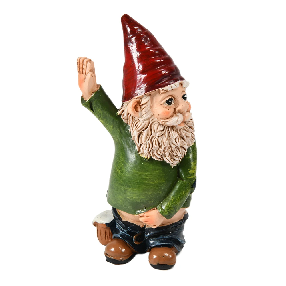 

Забавные полимерные фигурки, непослушное украшение для сада, гном, вилла, домашние фигурки, Декор, Рождественское украшение