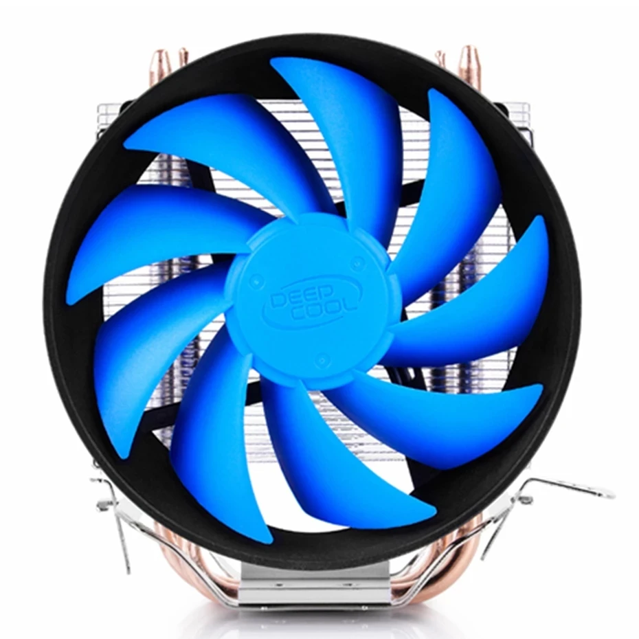 

Кулер для процессора DEEPCOOL GAMMAXX 200T с 2 тепловыми трубками, 120 мм, 4-контактный тихий ШИМ-вентилятор для Intel LGA 775 115X AMD AM3 AM2 для охлаждения процессо...