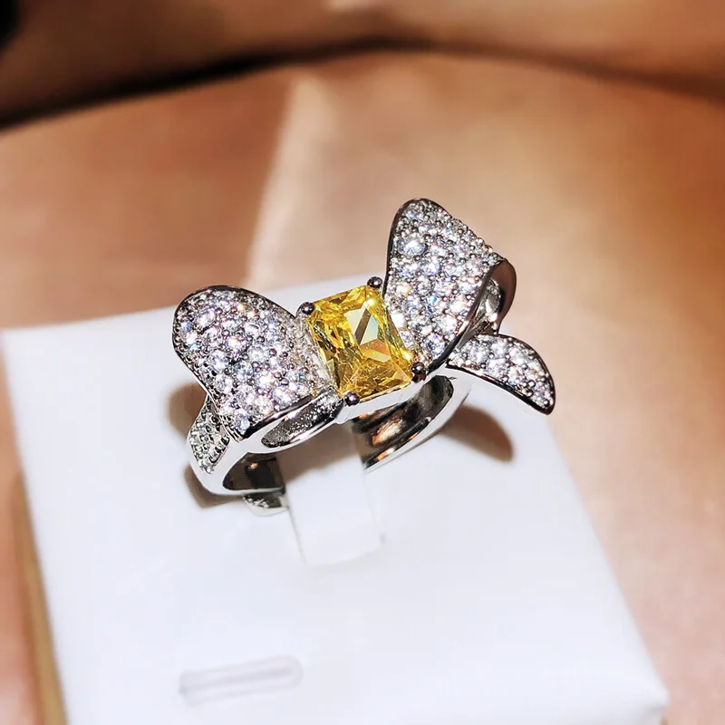 

S925 Sterling Silver Anillos De Natural Diamond Ring Fine Silver 925 Jewelry Pure Diamond Gemstone Wedding Bands Ring Females