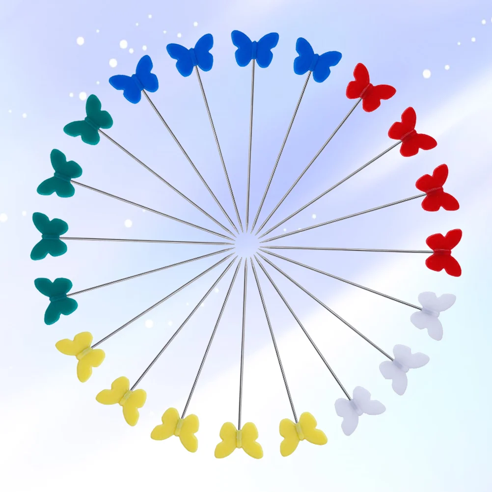 

Sewing Head Pin Straight Needle Quilting Stick Bouquets Flower Pearl Needles Ripper Seam Push Mixed Tacks Map Flat Dressmaker