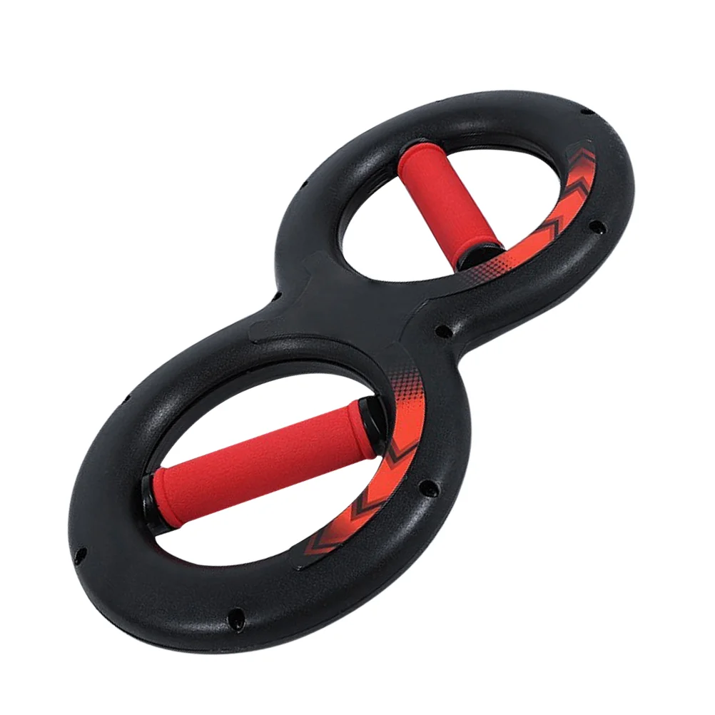 

Hand and Forearm Trainer Exercise Roller Grip Trainer Bar Arm Home Exercise for Fitness Enthusiasts ( Red, 5kg )