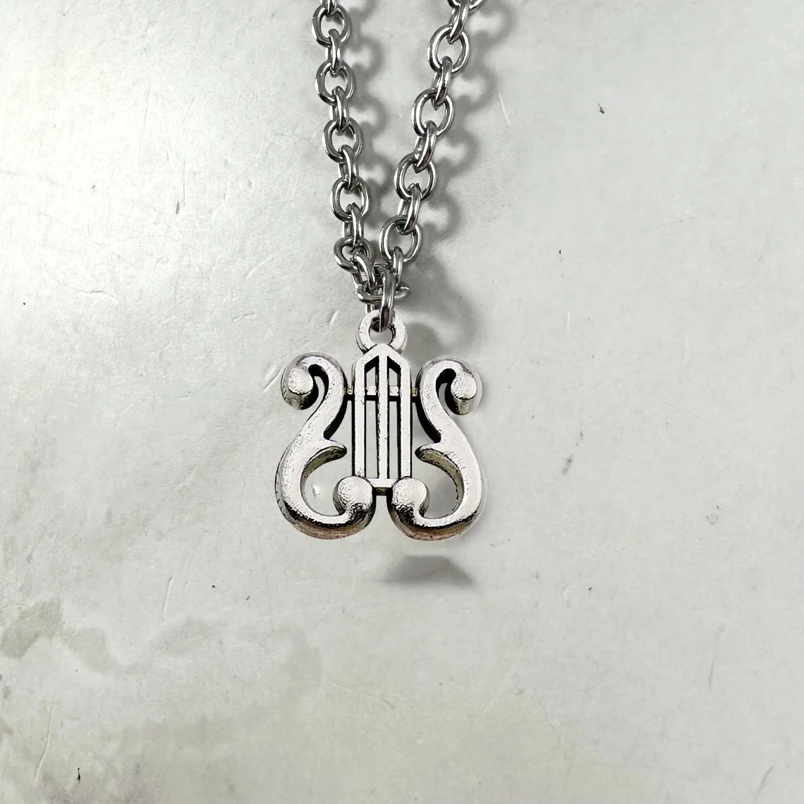 Колье Apollo's Lyre ручной работы | Ювелирные изделия Y2K греческой мифологии