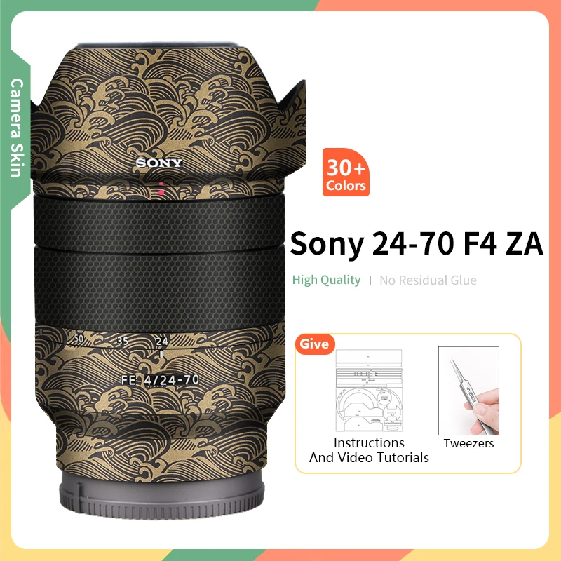 

For Sony 24 70mm Skin Sony FE 24-70mm F/4 ZA OSS Lens Skin SEL2470Z Anti-Scratch Protective Sticker Wrap Skin Green Film