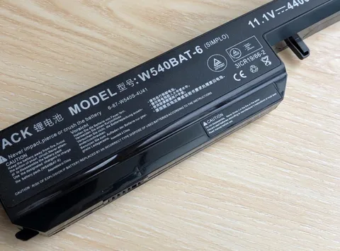 Аккумулятор для ноутбука CLEVO W540BAT 6 W550SU1 W540BAT-6 W550SU2 W551SU1 6-87-W540S-427 6-87-W540S-4U4