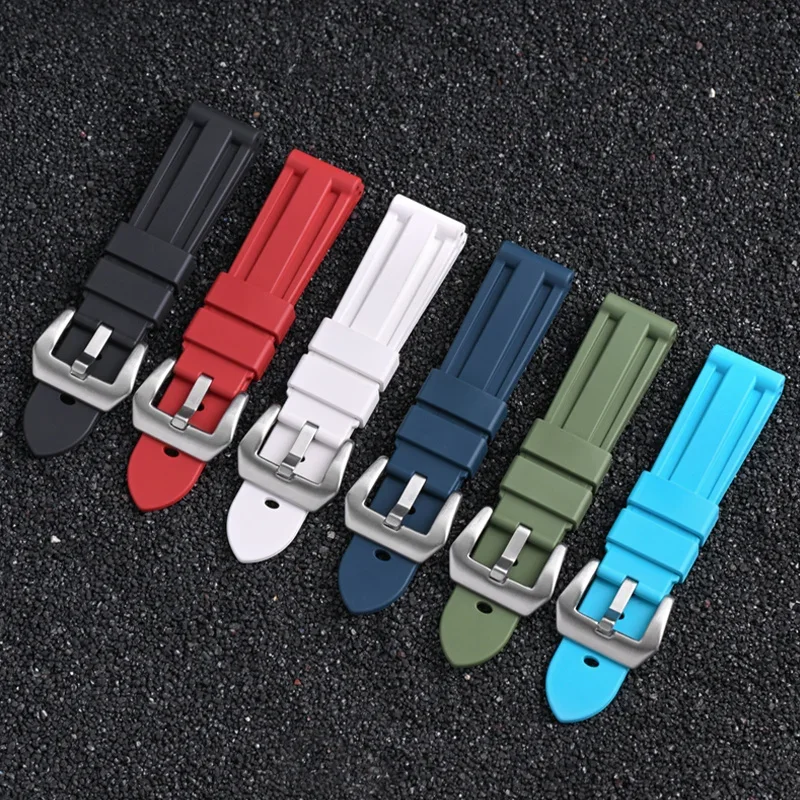 Ремешок для часов 22/24 мм витонченный ремешок Panerai 111 386 441 аксессуары из