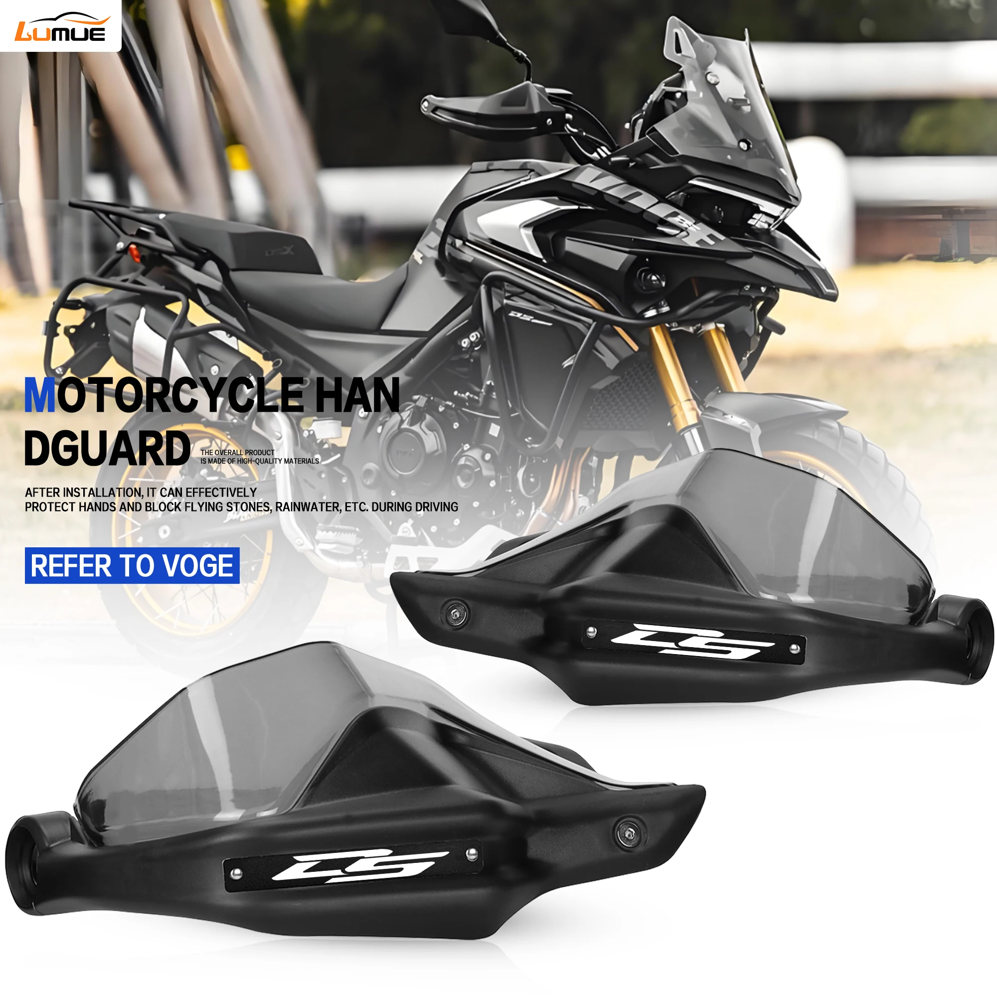 Фото Новинка для Loncin Voge DS625X DS525X, защита для рук мотоцикла, щит с монтажным кронштейном Valico 625 DSX 2025 №2