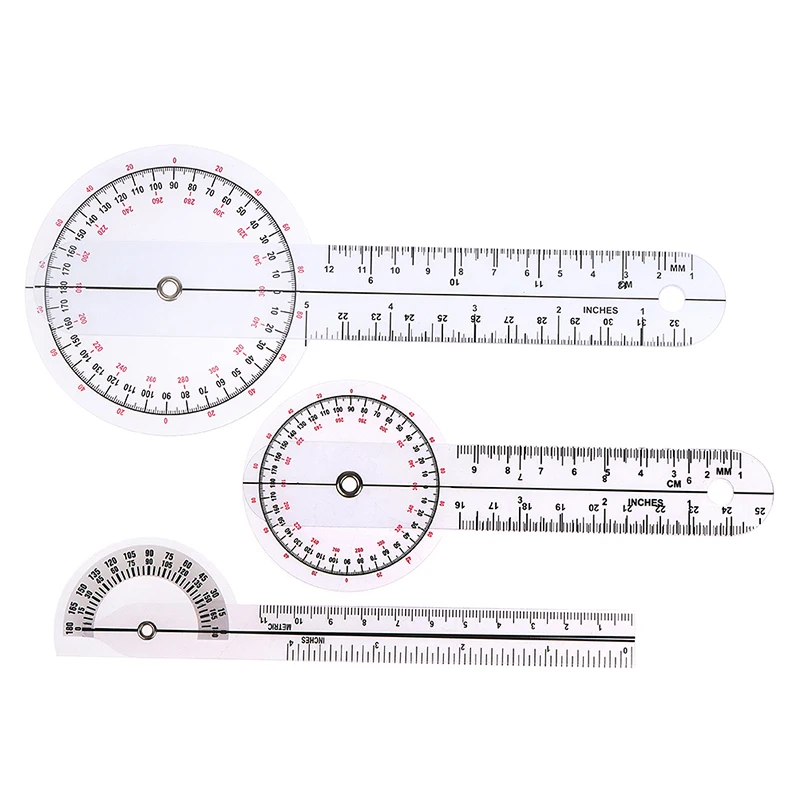 

6/8Inch Goniometer Rule Medical Joint Ruler Calibrated Orthopedics Angle Rule to measure joint angles for physical therapists