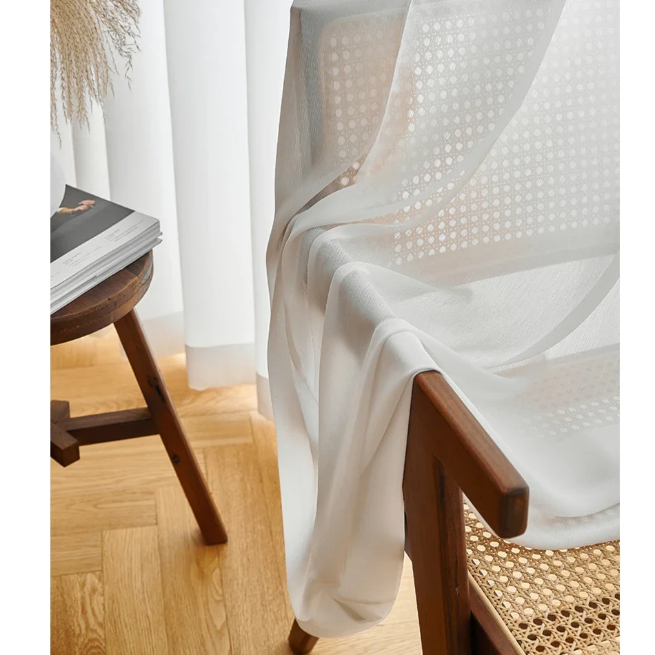 

Полупрозрачные шторы из полиэстера 1 шт.