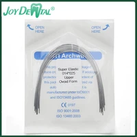 10 pcsbag dental orthodontic super elastic niti arch wires multi size metal rectangle wire ovoidnatural form optional