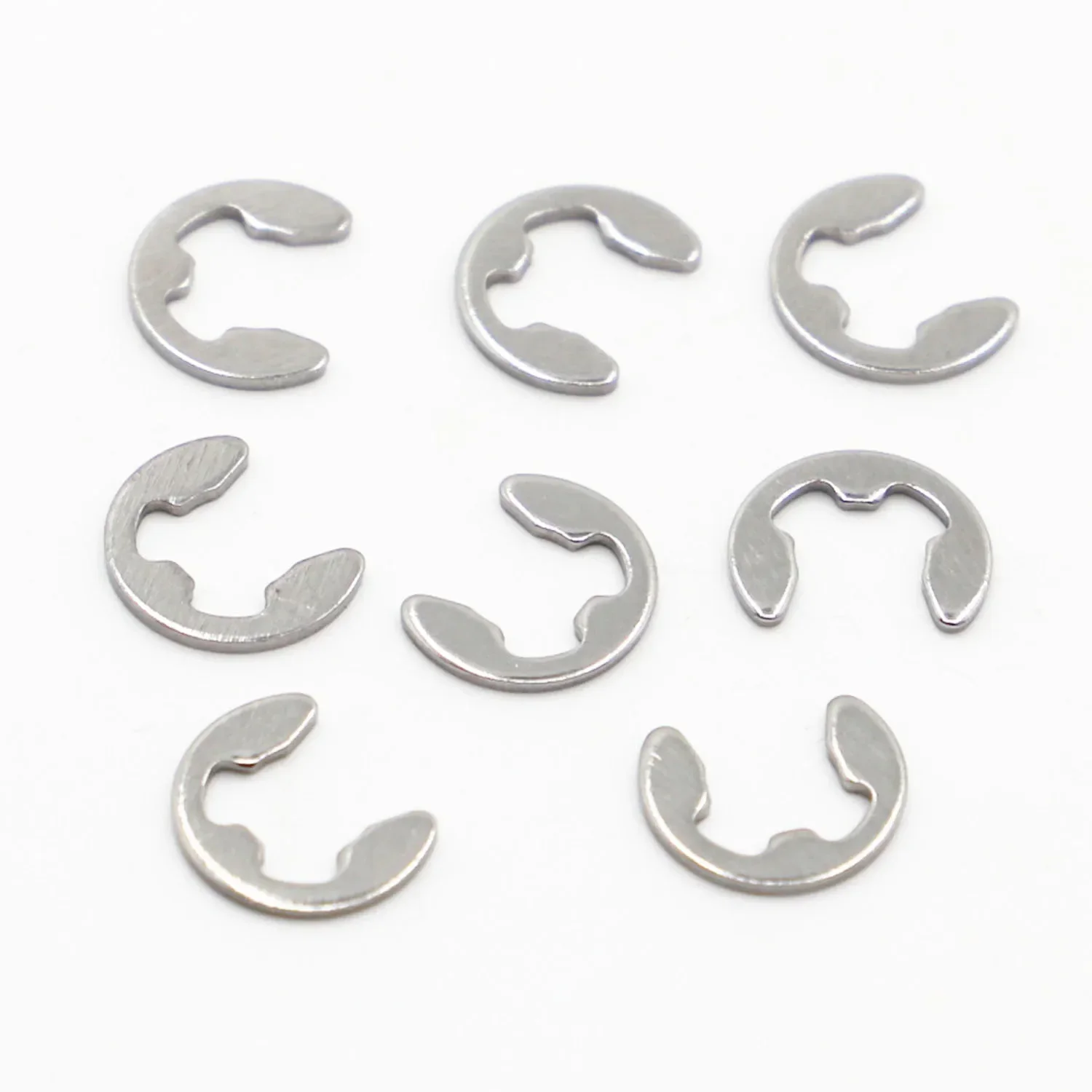 M1.2 M1.5 M2 M3 M3.5 M4 M5 M6 M7 M8 M9 M10 M12 M15 304 Нержавеющая сталь E-зажим Стопорное кольцо Шайба