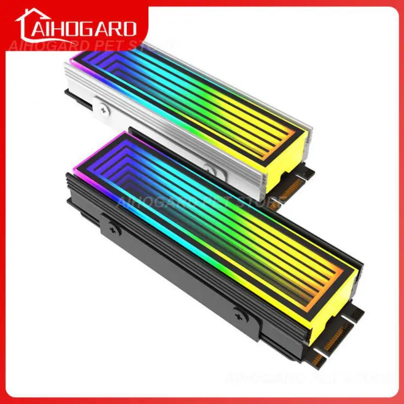 

Argb Lighting Control Computer Parts Power 1.8w3.6w Hot Material Auxiliary Heat Dissipation Radiator Light Synchronization