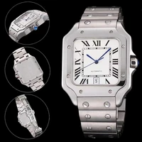 2022 mens new foreign trade watch ceramic ring mouth mechanical automatic chain watch stainless steel watch fashion luxury watc