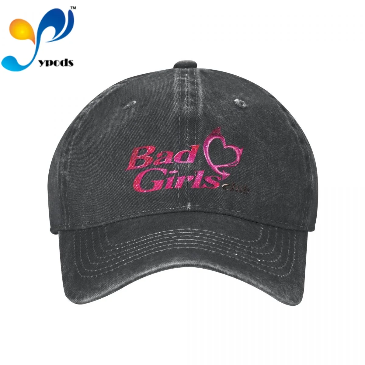 

Transparent Bad Girls Denim Baseball cap Snapback Hats Autumn Summer Hat for Men Women Caps Casquette hats