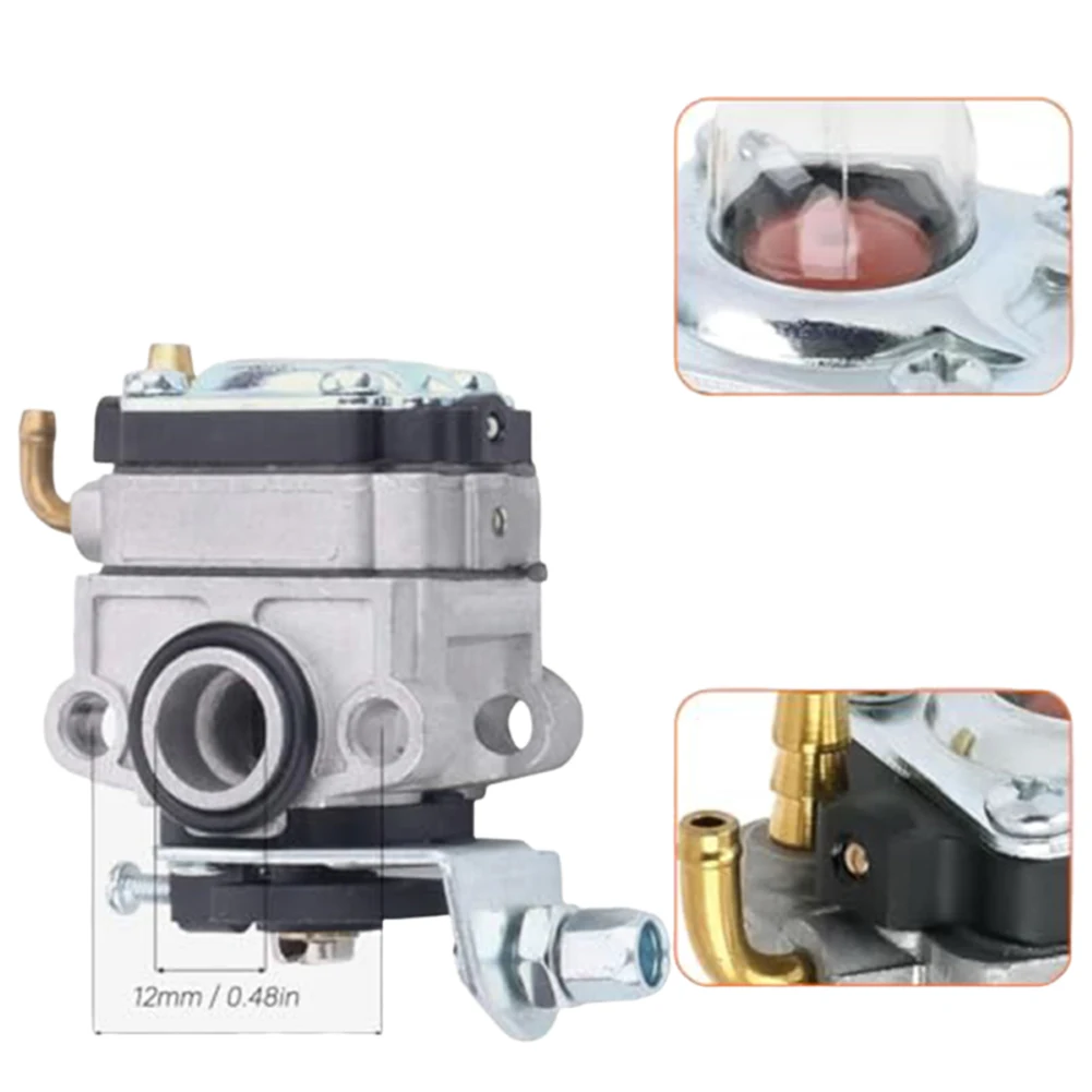 Комплект карбюратора FG100 для двигателей Honda GX22, GX31, HHE31C, HHT31S, UMK431 (для садовых культиваторов и бензокосилок), с прокладками и топливной системой, запасные части (art.: 3920db84157bb) - 3920db84157bb