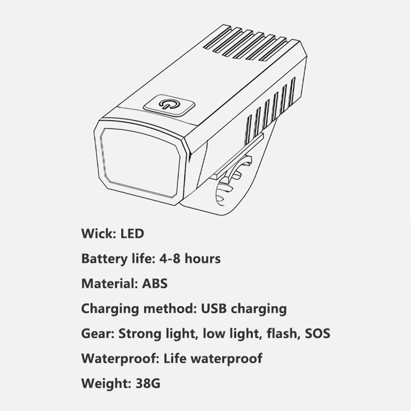 Дорожный велосипед/горный велосипед фонари с USB-зарядкой