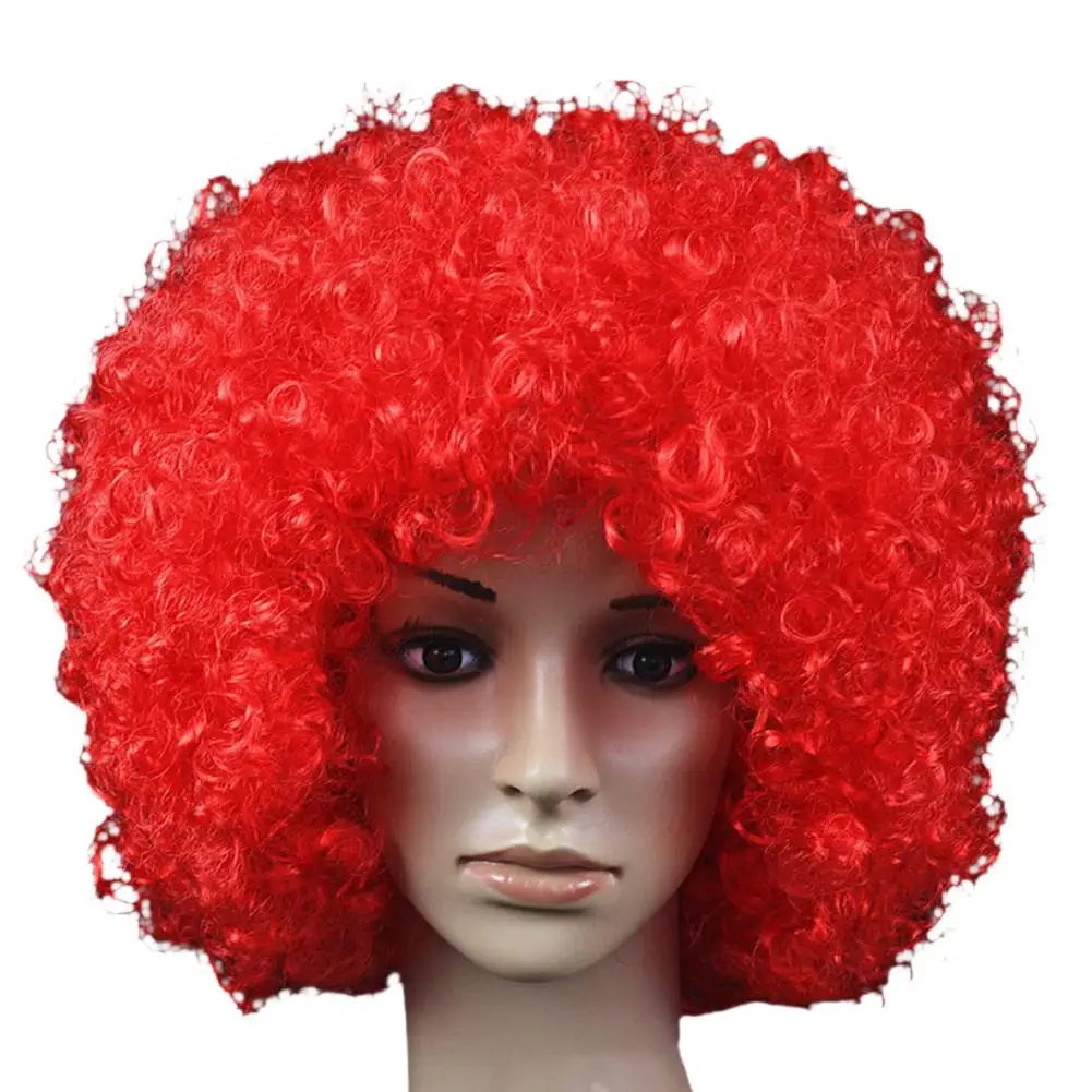 Волнистый парик для клоуна