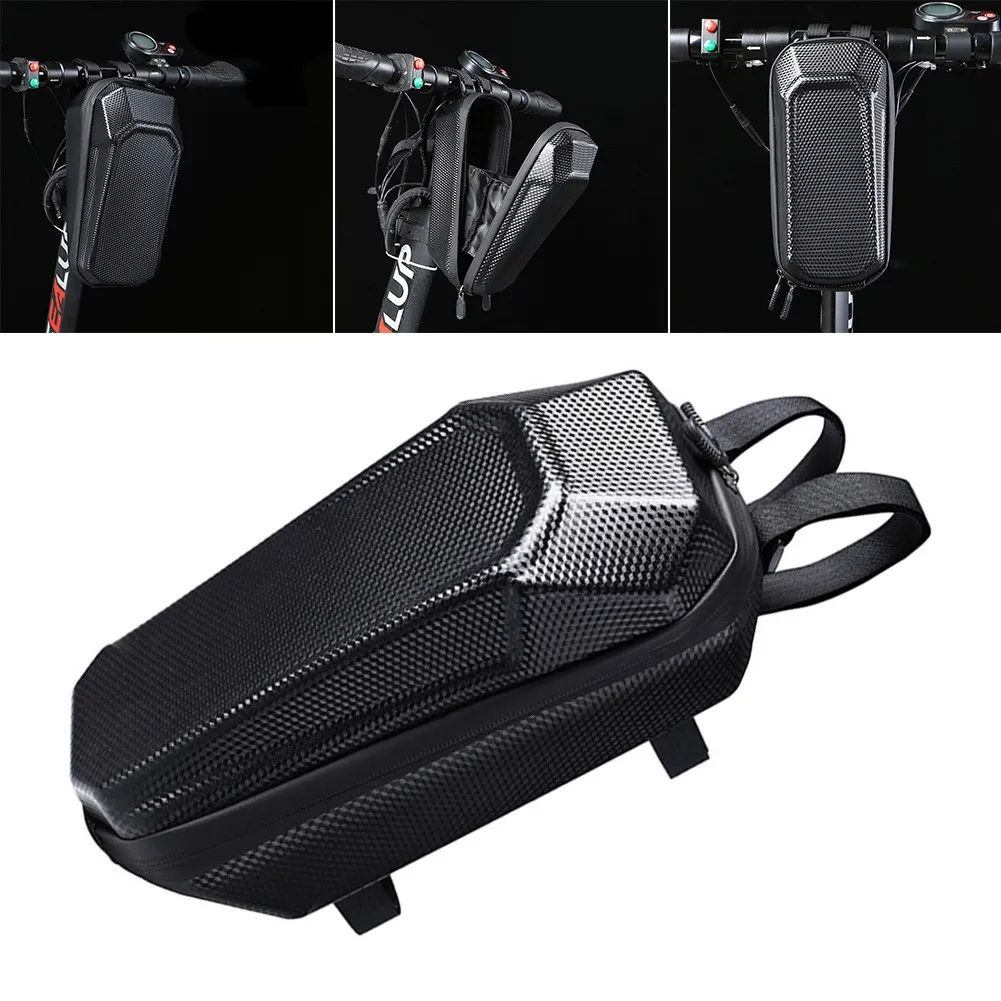 

Scooter Bag Waterproof Bike Bags Large Capacity EVA Electric Skateboard Front Bag Riding Storage Case Cycling Accessories