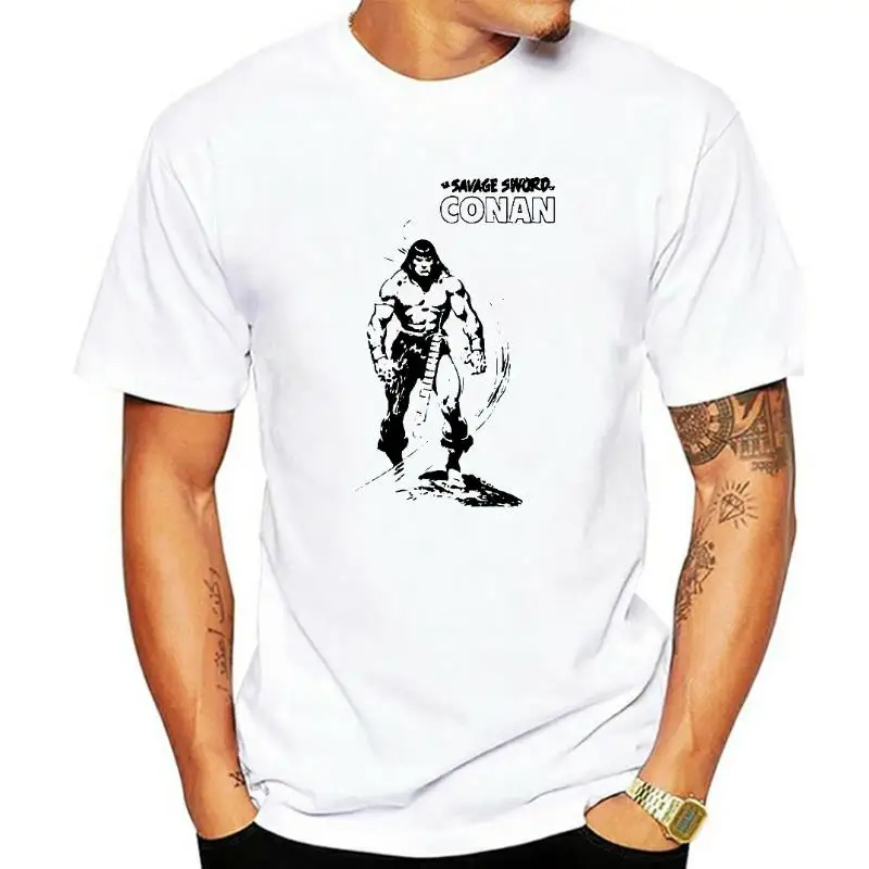 Новый Conan the футболка с изображением Варвара Samurai Assassins Anime