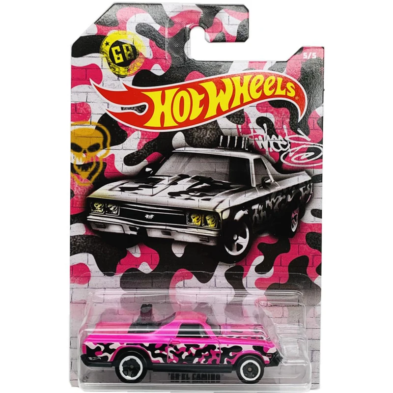 Hot Wheels GDG44 2020 камуфляжная серия внедорожники Nissan Skyline 16 Honda Civic 18 Camaro Ss 5-Car Set 1:64