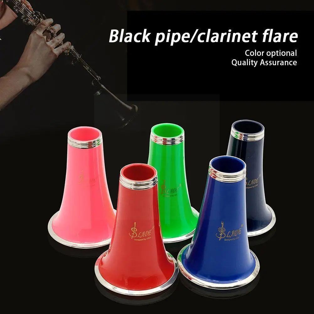 

Universal Clarinet Bell Accessories Universal ABS Speaker Woodwind Musical Candy Color Tube Instrument 8cm Parts E3I8