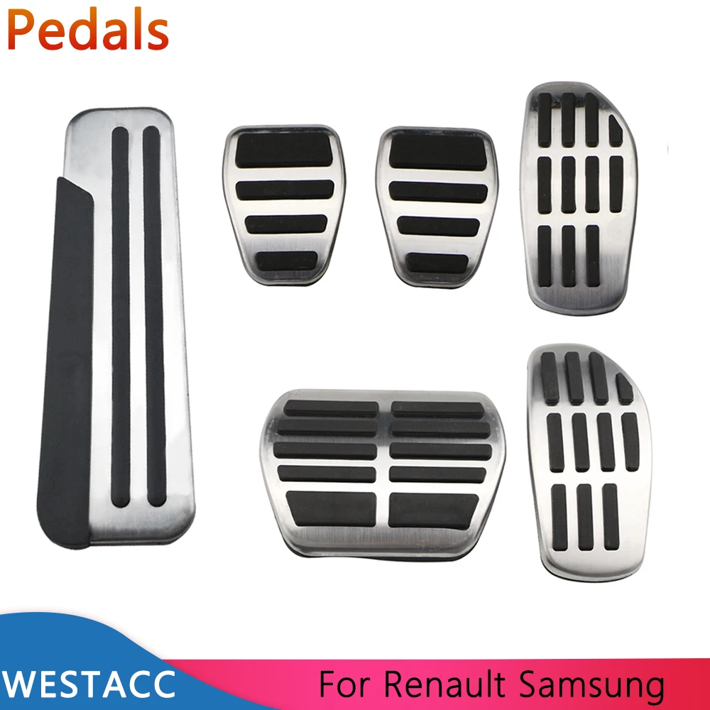 Автомобильные педали для Renault Captur Koleos Kadjar Duster Scenic Espace Samung QM6 2016-2021 подставка