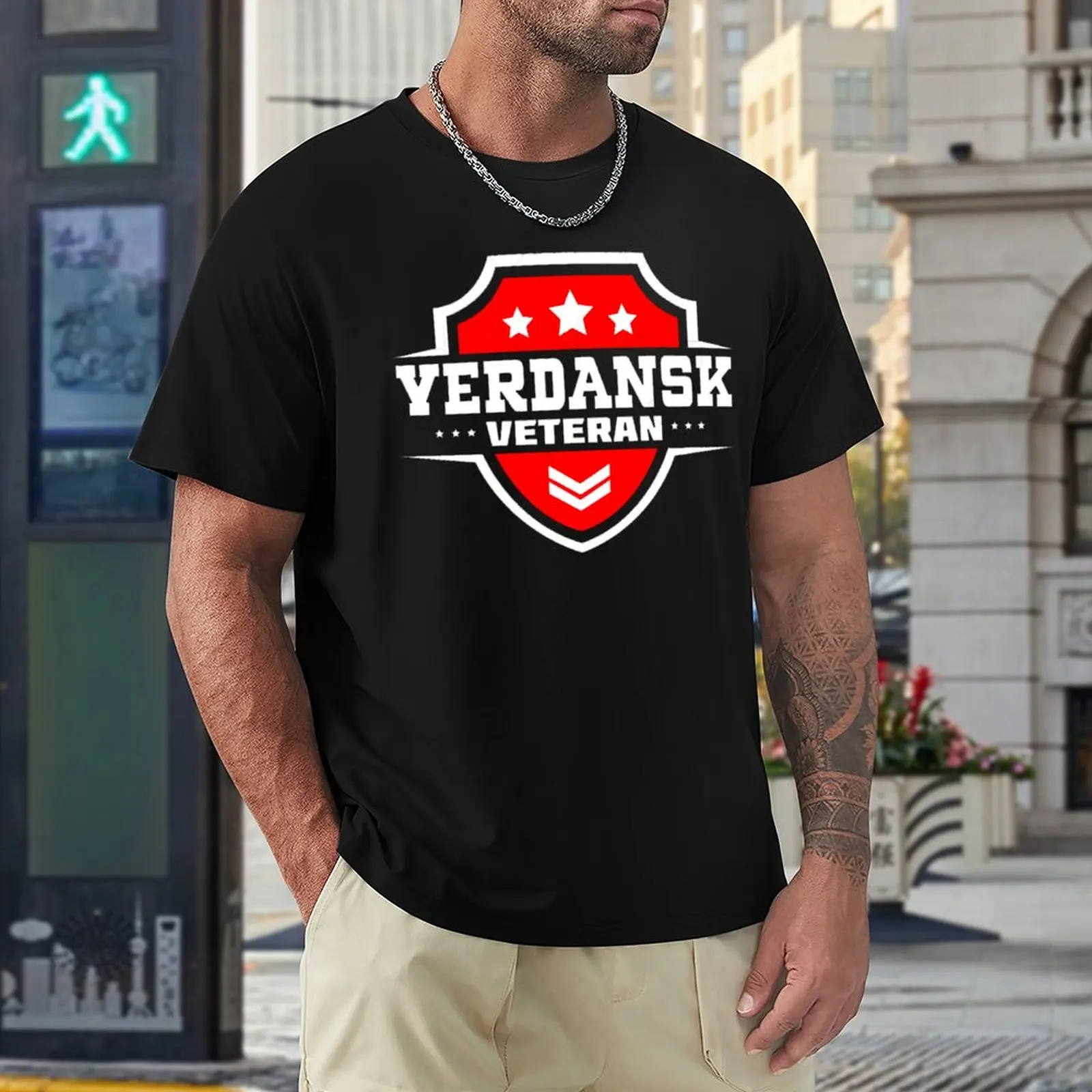 

Cute Verdansk Veteran Classic Top Tee Vintage Leisure Eur Size