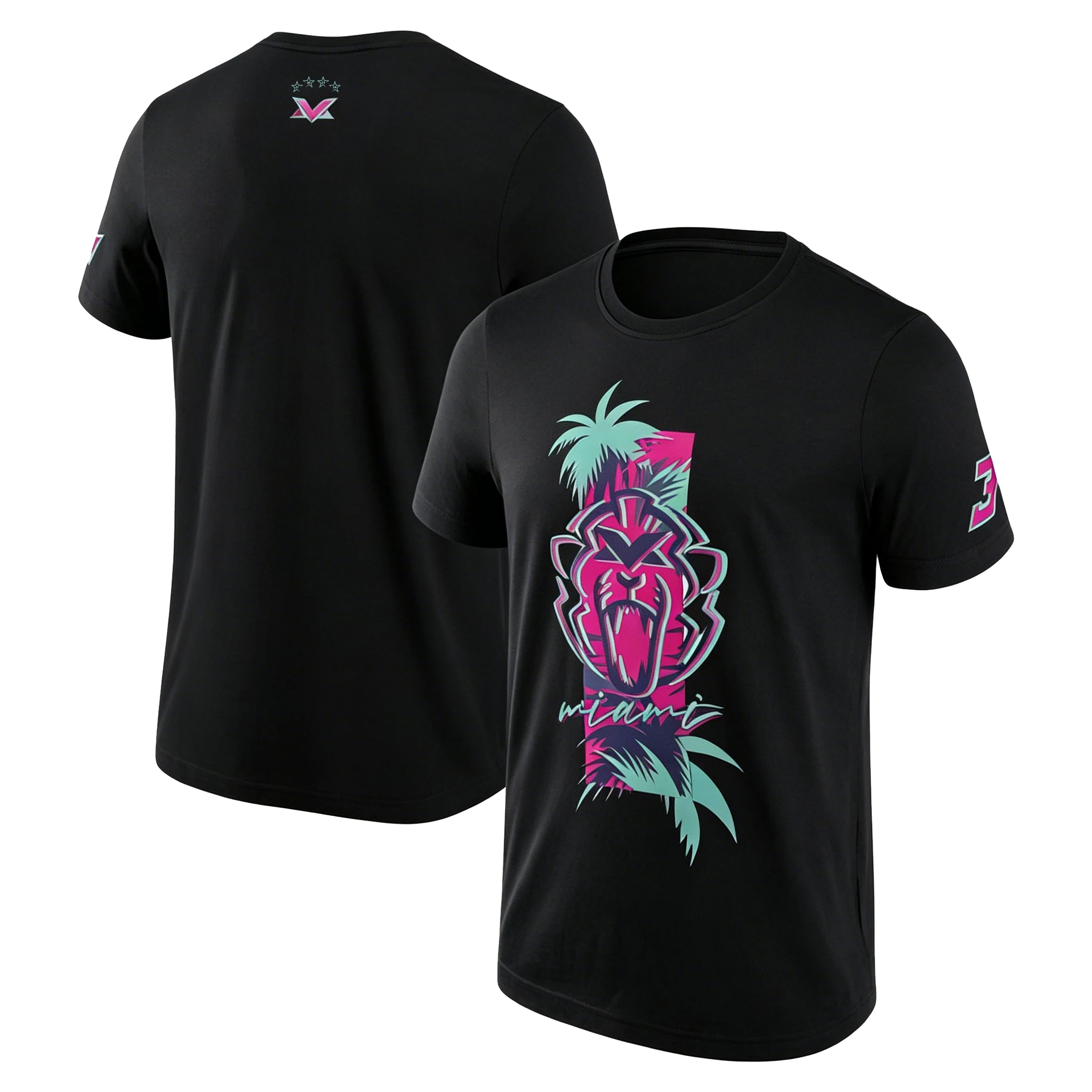Фото Футболка 2026 Extreme Motorsport Miami Grand Prix Special Edition Verstappen Fan Top, летняя, однотонная, больших размеров, хлопковая №1