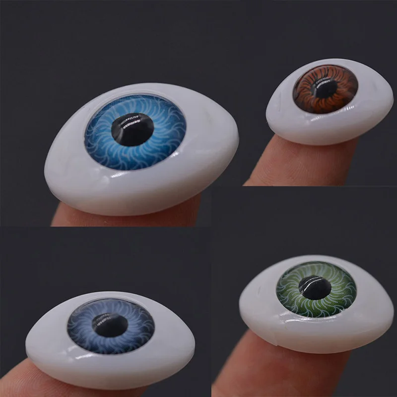 

Doll Eyes Size 14*11mm / 19*14mm / 23*16mm Bjd Eyeball Oval Simulation Dress Up Doll Accessories Play House Gift Diy Girl Toys