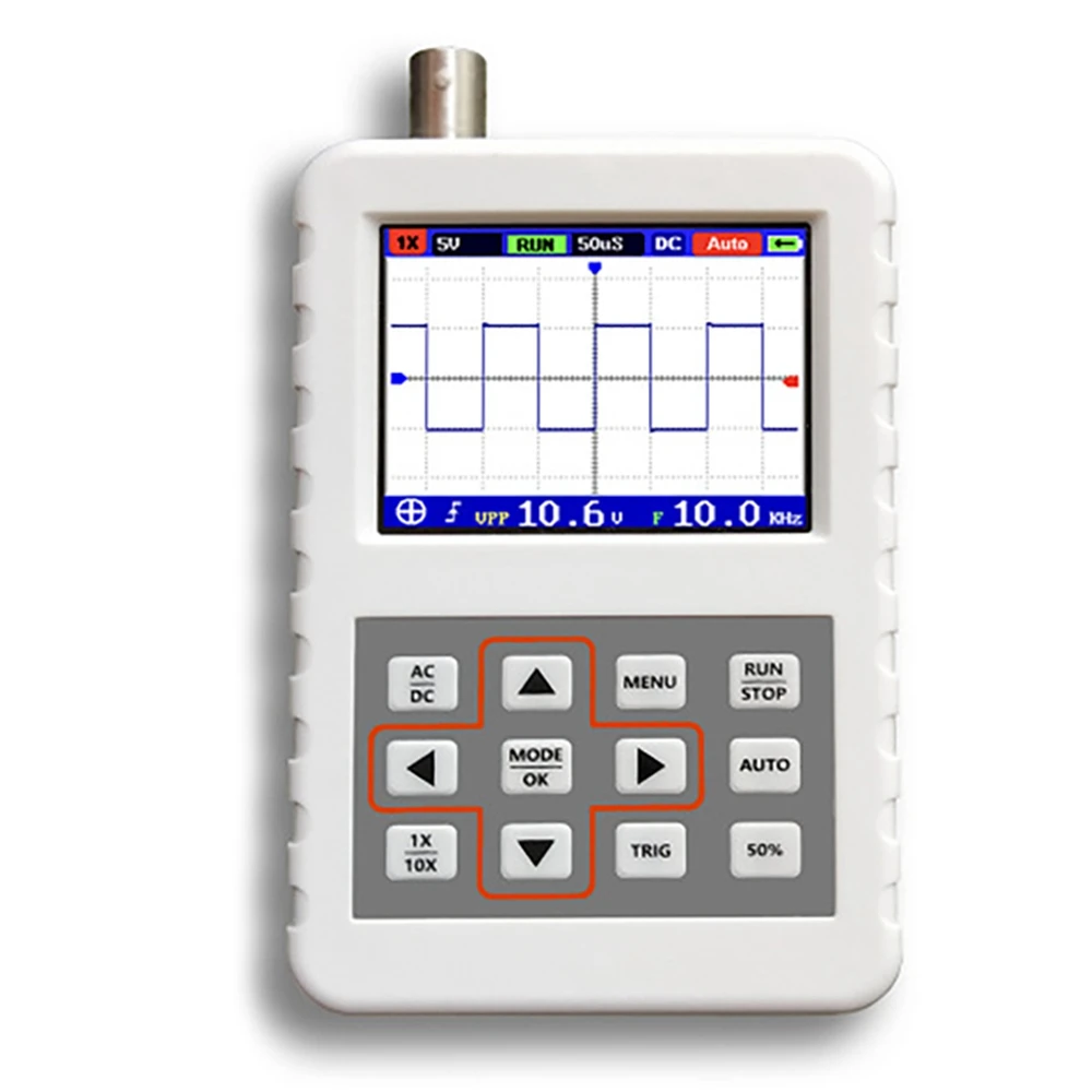 

DSO FNIRSI PRO Digital Oscilloscope 5M Bandwidth 20MSps Sampling Rate Handheld Portable Oscilloscope for Auto Repair