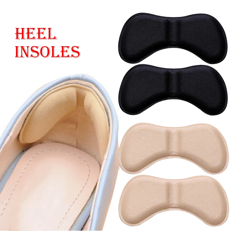 

Heel Insoles Patch Pain Relief Anti-wear Cushion Pads Feet Care Heel Protector Adhesive Back Sticker Shoes Insert Insole 5 Pairs