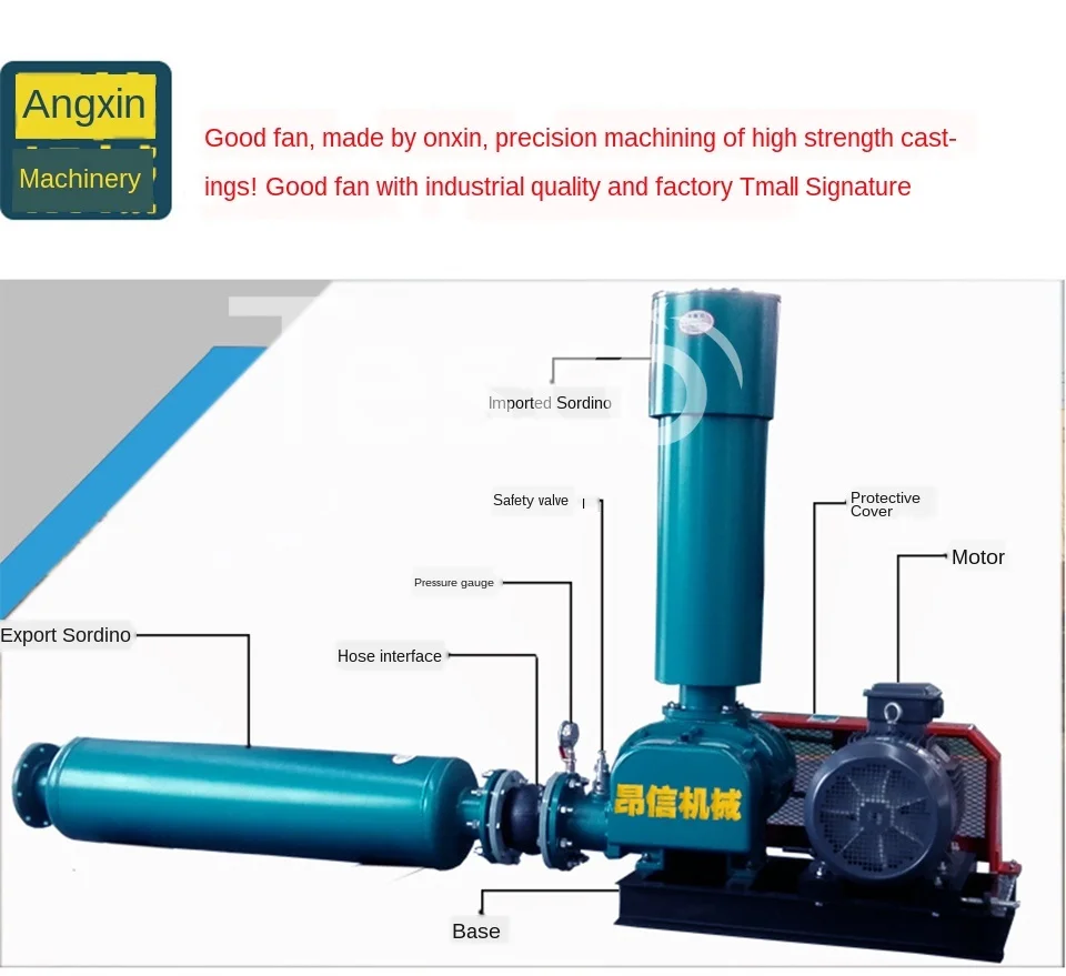 

Customized high-pressure melt-blown cloth three-leaf blower