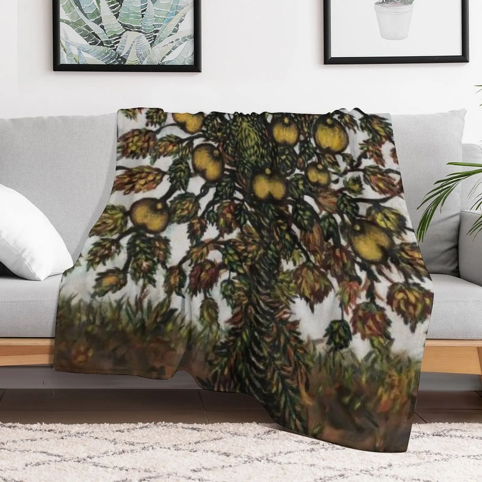 Pommier by Seraphine Louis - коллекция любимых художников пледы одеяла для кровати