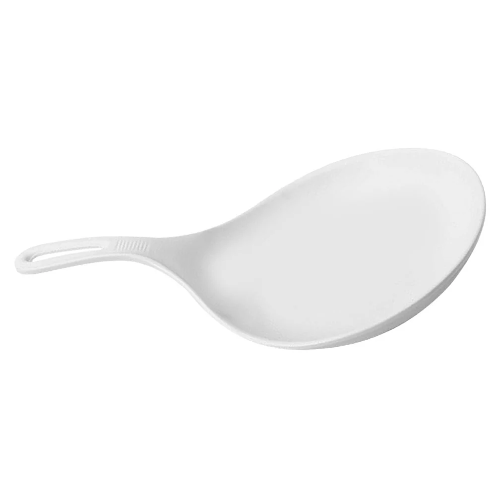 

Round Serving Platter Plate Sushi Dish Small Dishes Server 24X13X5CM Handle Sauce Container White Melamine Seasoning