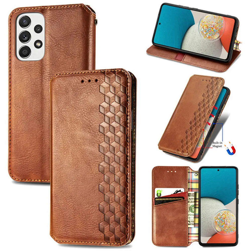

Luxury Case for Samsung Galaxy A53 5G Flip Case Leather Texture Wallet Magnet Cover for Samsung A13 Shell A23 A 33 73 A 53 Etui