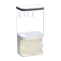 wall mount cereal dispenser cereal containers storage airtight dry food storage container with lids for rice beans grains cereal