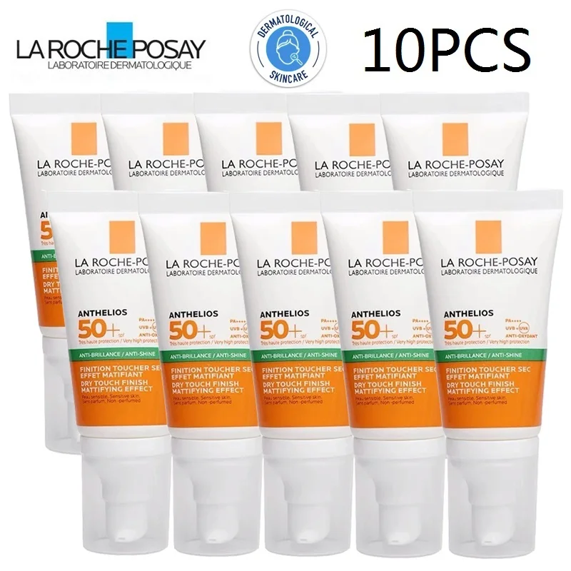 

10PCS La Roche-Posay Anthelios Sunscreen SPF50+ Gel-Creme Anti-Brillance / Anti-Shine / La Roche Posay Sunscreen 50ml