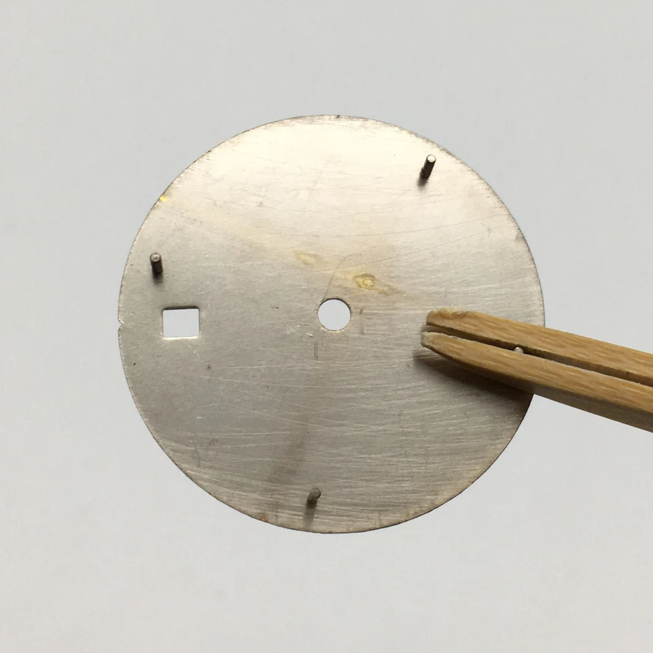 No Logo 28.5mm Watch Dial Substitute Modified Dial Luminous Literal  for NH35A Movement A7 Men Watch Accessories