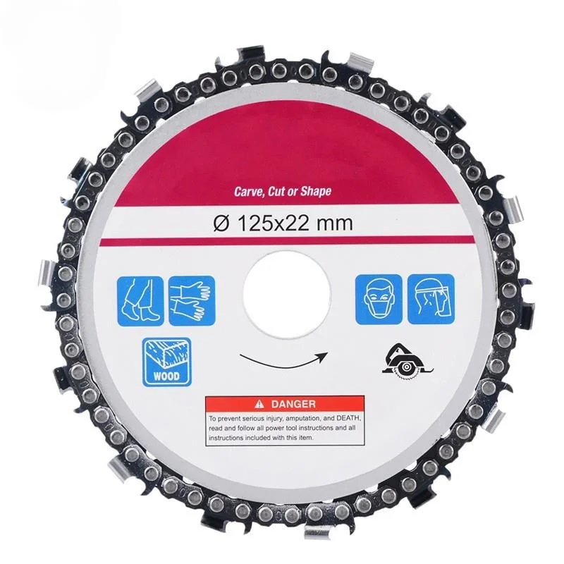 

Цепная пила для деревообработки, 4/4, 5/5 дюйма, запчасти для угловой шлифовальной машины, шлифовальное лезвие для резки дерева, аксессуары для электроинструмента