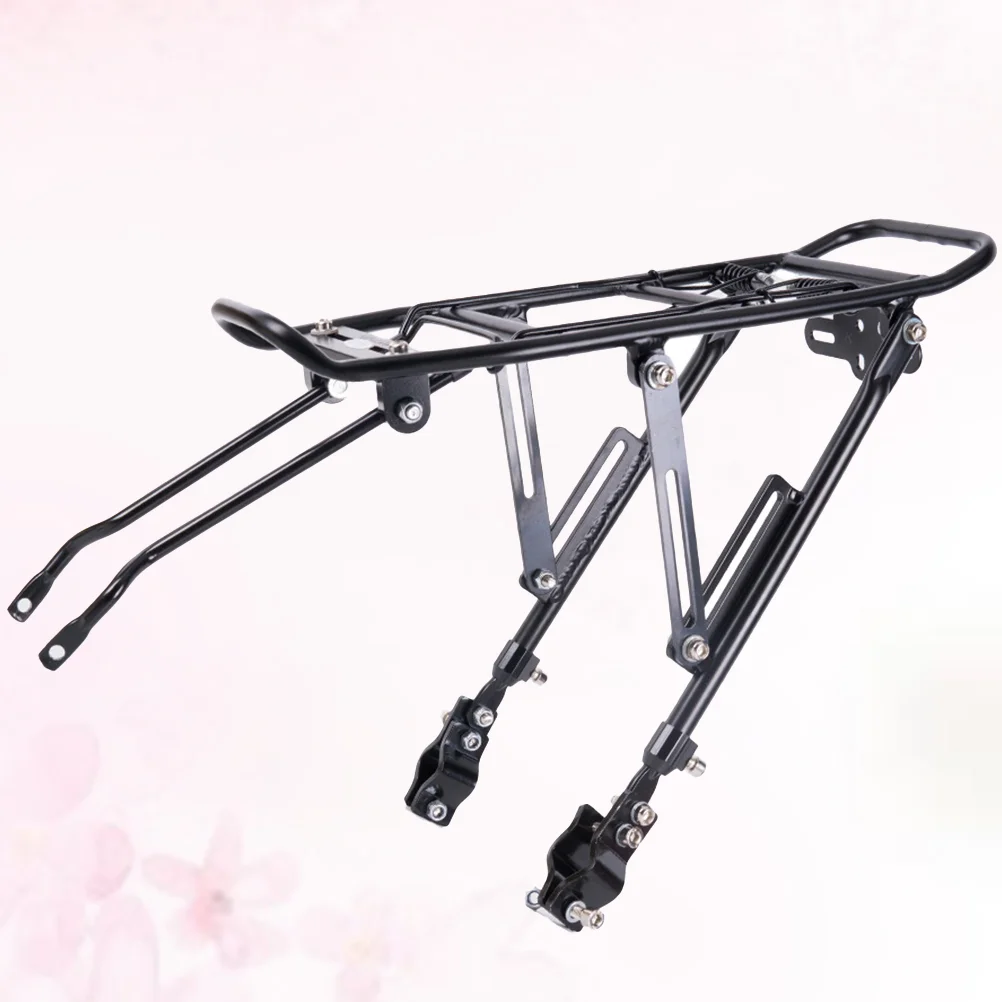 

Rack Bike Luggage Shelf Rear Carrier Cargo Quick Release Cycling Racks Carriershelf Mountain Heavier