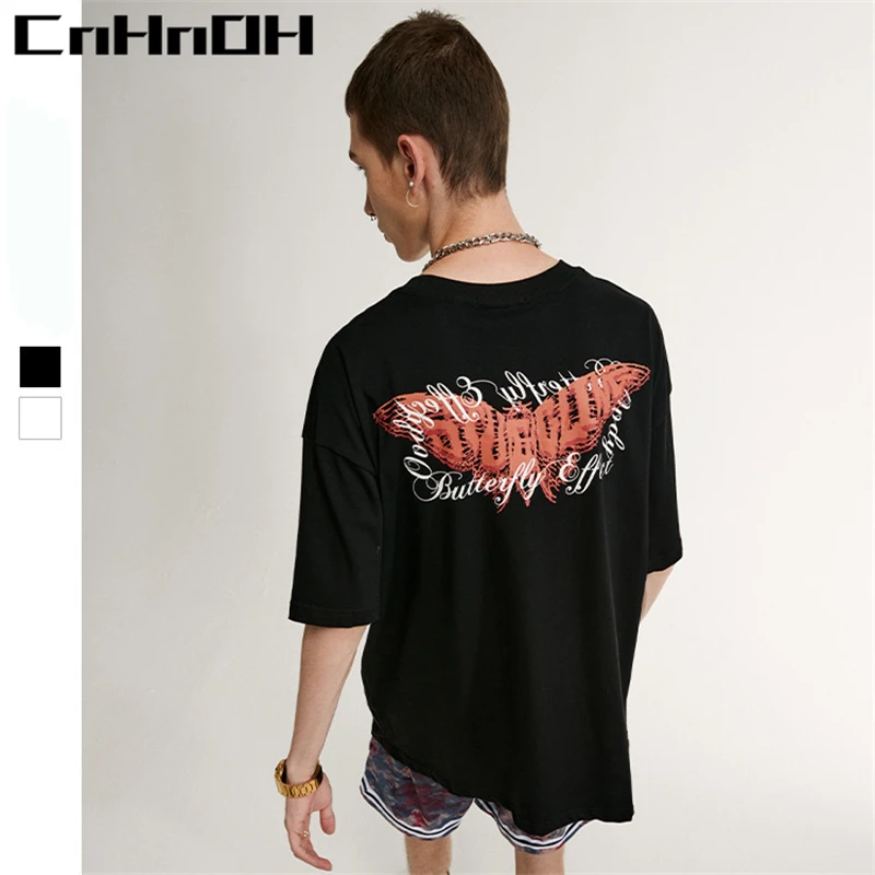

CnHnOH New Arrival Teeshirt Home Instagram Women's T-shirts Oversized Top Cross Light Necklace Printing Clothing Tee Shirt K071