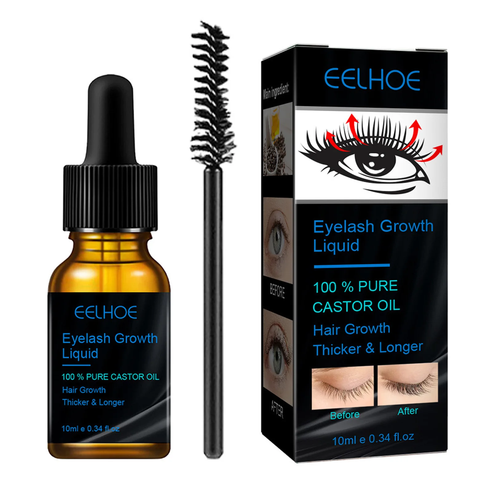 

Sdotter Eyelash Growth Castor Oil Castor Oil Lash Boost Castor Oil Lash Primer For Eyelash Eyebrow Growth Effective Lash Boost P