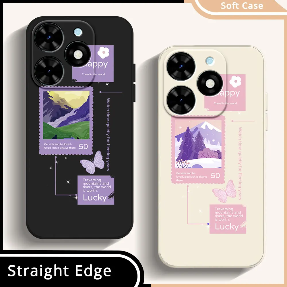 Чехол для телефона Infinix Smart 8 7 Note 30 4G 5G Hot 40i 30i 11S NFC Hot30 Play Мягкая силиконовая