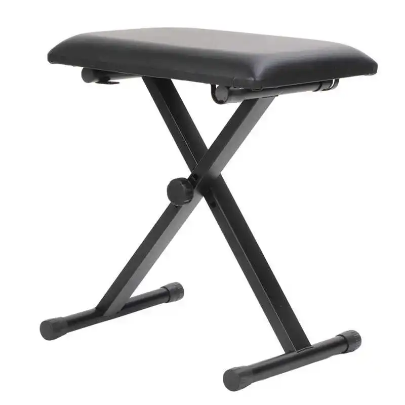 

Backless Folding Stool Chair PU Leather Foldable Portable Stool Chair for Massage Parlors for Customers