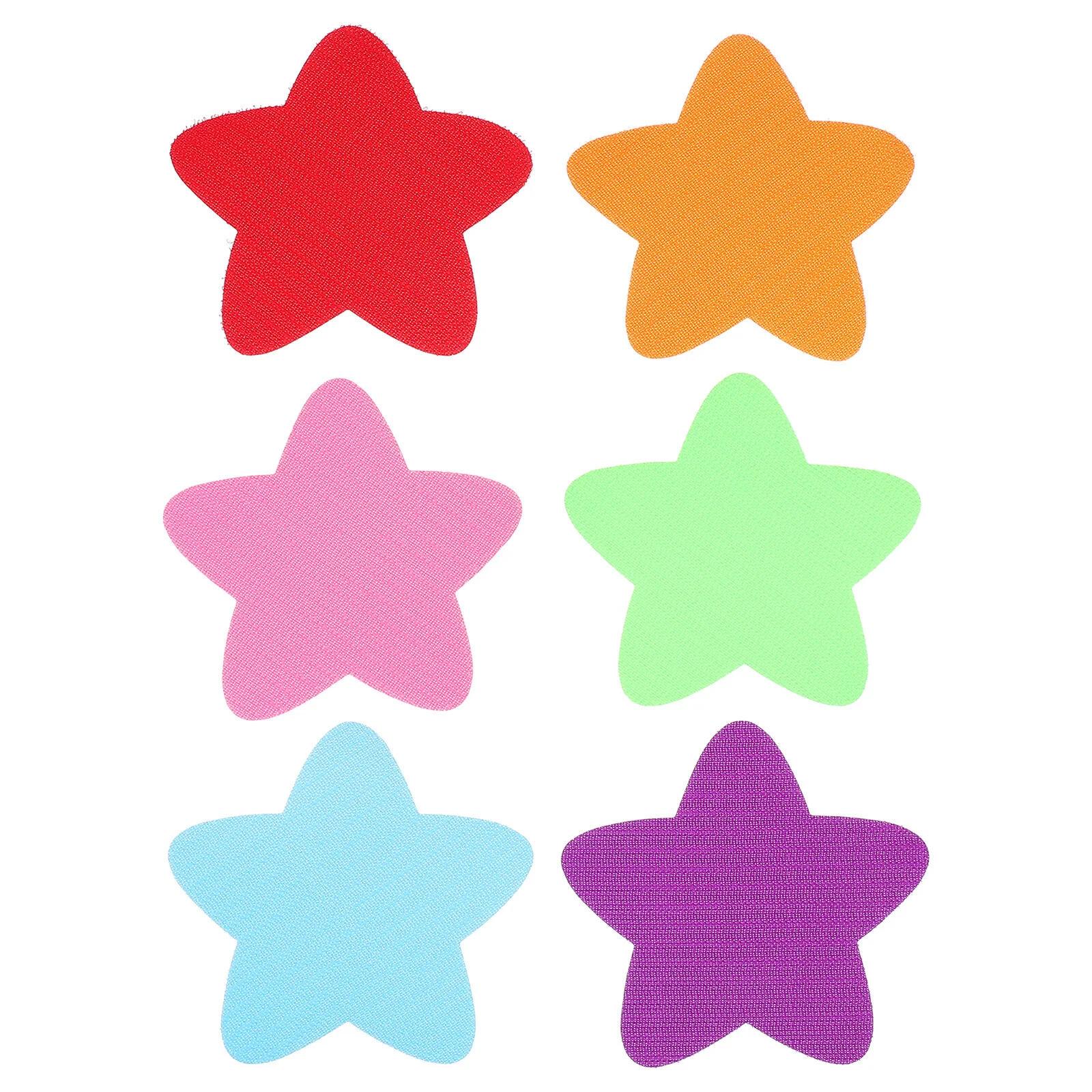 

30 Pcs Logo Mark Sticker Circle Area Rug Floor Spots Star Markers Circular Carpet Sitting Shape
