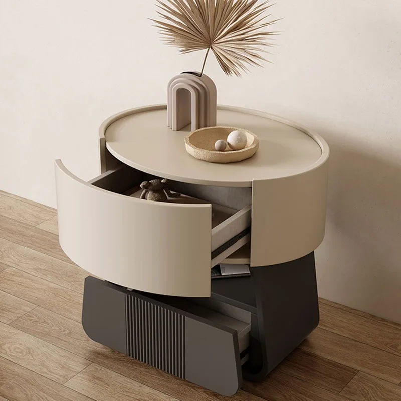 Ночные столики в скандинавском стиле для хранения современный дизайн высокое