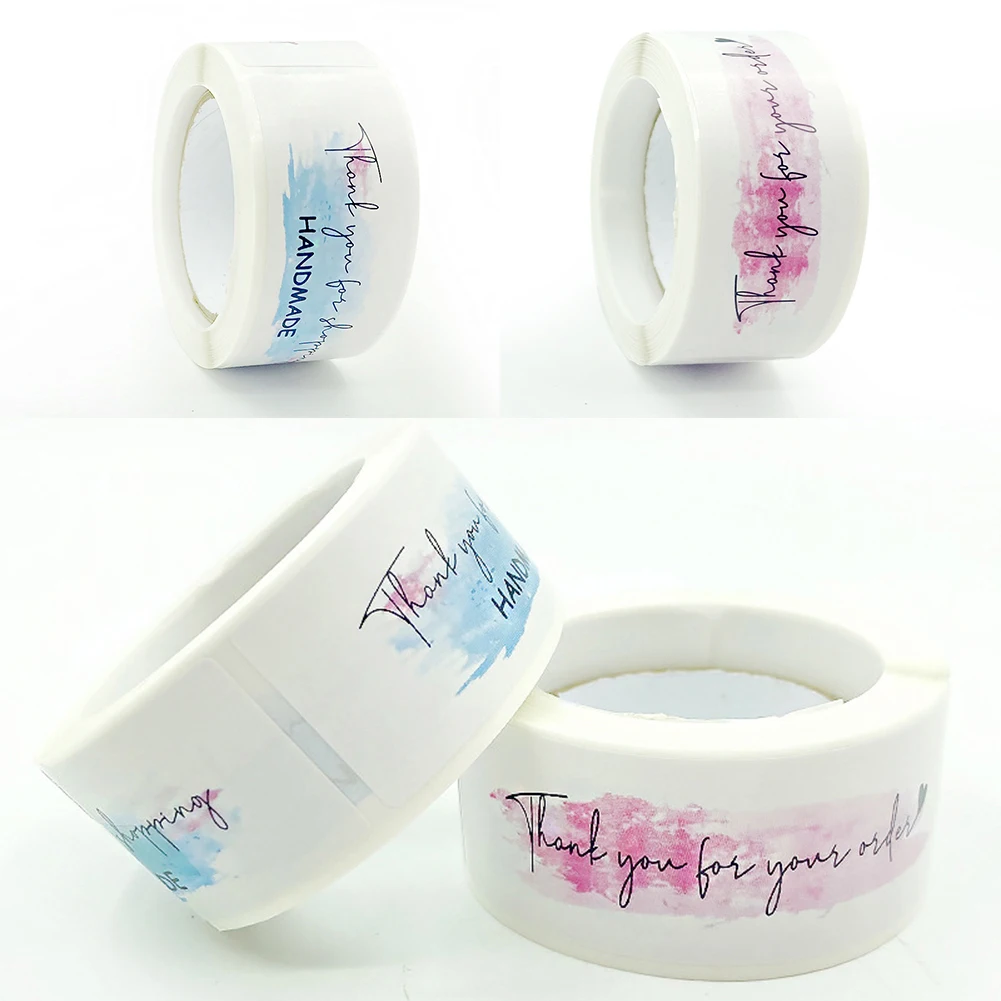 

120 шт., наклейки для выпечки «Спасибо за заказ»