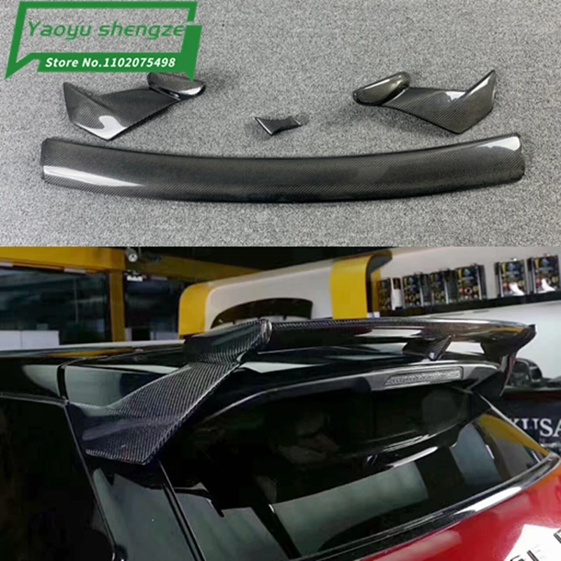 

Evoque ST Style Carbon Fiber Trunk Rear Spoiler Roof Wing For Range Rover Aurora 2014-2019