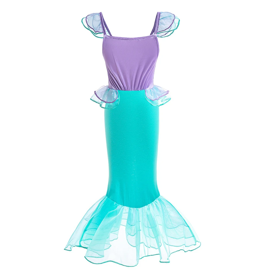 Детский костюм принцессы маленькая Русалочка Ариэль