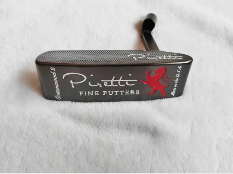 

Golf clubs Piretti Cottonwood II black high MOI putter head golf clubs